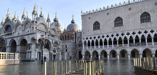 Zaplavené Benátky. 