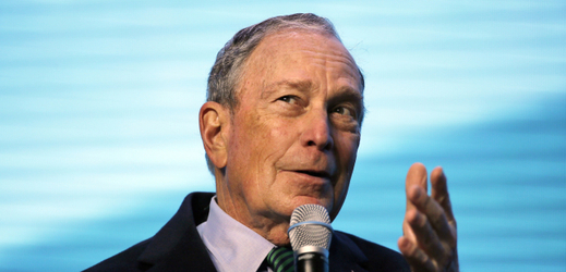 Bývalý starosta New Yorku Michael Bloomberg.