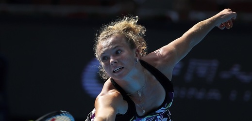 Tenistka Kateřina Siniaková vstoupila do nové sezony porážkou.