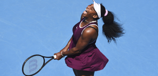Americká hvězda Serena Williamsová.