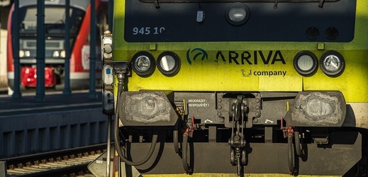 Vlak společnosti Arriva.