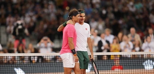Rafael Nadal s Rogerem Federerem.