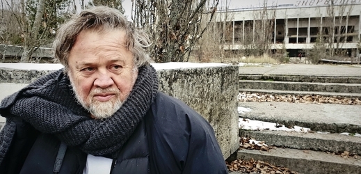 Antonín Kratochvíl v Černobylu.