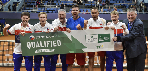 Čeští tenisté znají své soupeře v Davis Cupu.