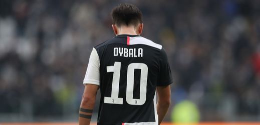 Fotbalista Juventusu Paulo Dybala.