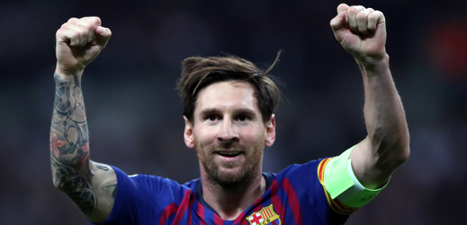 Kapitán Barcelony Lionel Messi.