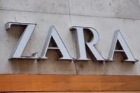 Logo oděvního řetězce Zara.