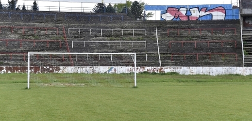 Fotbalový stadion za Lužánkami.