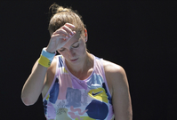 Petra Kvitová na letošním Australian Open.
