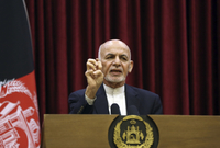 Afghánský prezident Ašraf Ghaní.