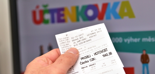 Loterie Účtenkovka.
