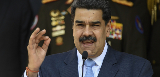 Venezuelský autoritářský prezident Nicolás Maduro.