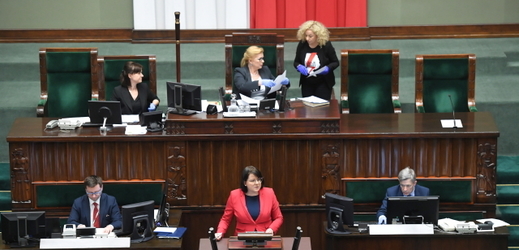 Polský Sejm.