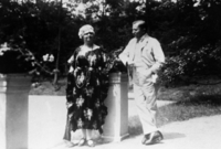 Předseda vlády Tusar s manželkou.