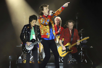 Legendární kapela Rolling Stones.