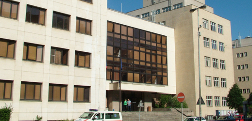 Budova Ministerstva vnitra.
