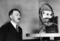 První rádiový přenos Hitlerova projevu. (ČTK/Sueddeutsche Zeitung Photo/Scherl). 
