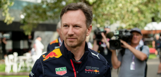 Šéf týmu formule 1 Red Bull Christian Horner.