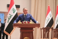 Nový premiér Iráku Mustafa Kázimí. 