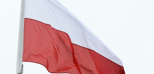 Vlajka Polska. 