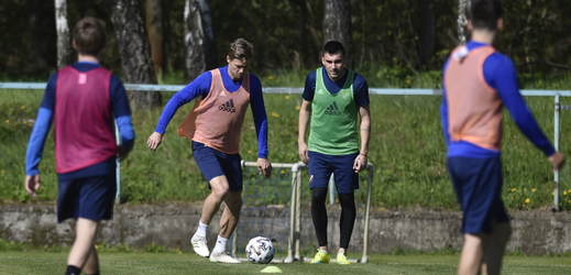 Fotbalisté prvoligové Ostravy trénovali opět společně v rámci uvolňování opatření.