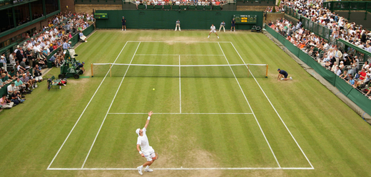 Tenisový Wimbledon.