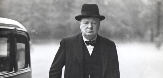 Winston Churchill v roce 1940.