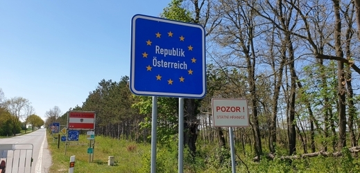 Hranice s Rakouskem.