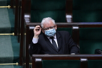 Šéf vládní strany Jaroslaw Kaczyński.