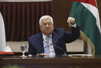 Předseda palestinské samosprávy Mahmúd Abbás.