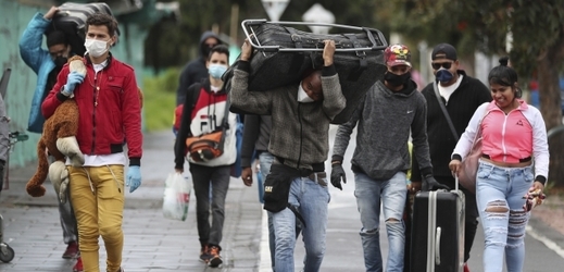 Venezuelští emigranti.