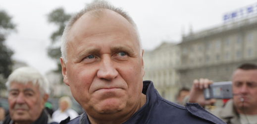 Jeden z hlavních opozičních představitelů Mikalaj Statkevič.