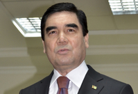 Prezident Turkmenistánu Gurbanguli Berdymuhamedov.