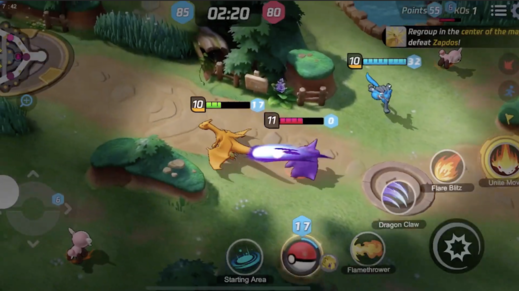 Nová Pokémon hra se inspiruje u populárního League of Legends a nabídne 5v5 zápasy