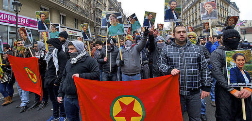Stoupenci Strany kurdských pracujících (PKK).