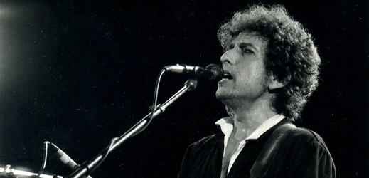 Hudebník Bob Dylan.