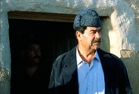 Irácký diktátor Saddám Husajn.