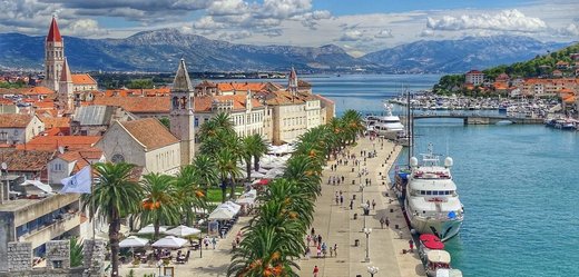 Chorvatské město Trogir.