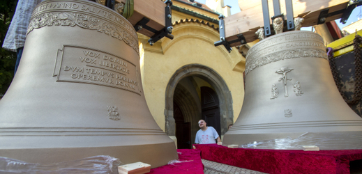 Zvony pro kostely sv. Haštala a sv. Havla.