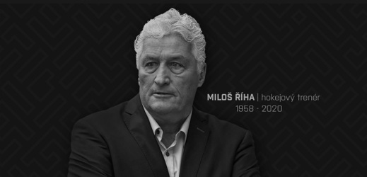 Zemřel hokejový trenér Miloš Říha.