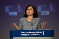 Místopředsedkyně Evropské komise Věra Jourová.