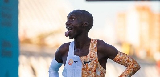 Ugandský běžec a mistr světa Joshua Cheptegei.