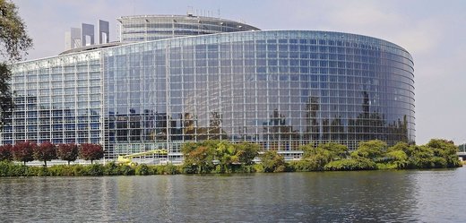 Sídlo Evropského parlamentu v Bruselu.