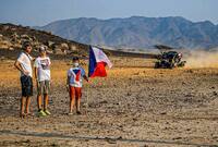 Česká podpora na Rallye Dakar.