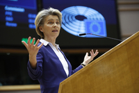 Šéfka Evropské komise Ursula von der Leyenová.