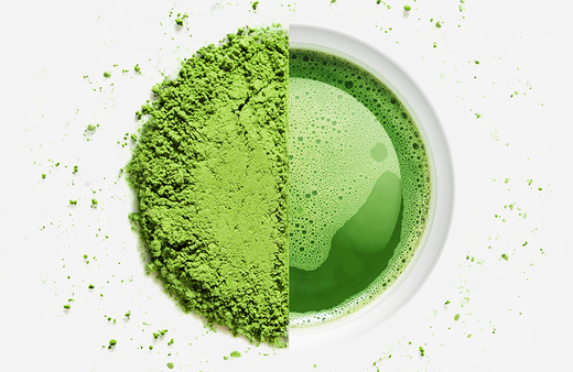 Matcha zelený čaj.