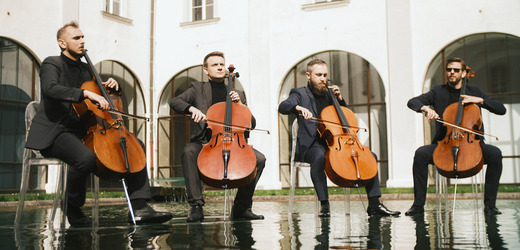 Prague Cello Quartet.