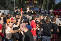 Skupina Vypsaná fiXa vystoupila 17. července 2021 na jubilejním 20. ročníku hudební přehlídky Barvy léta v Poděbradech.