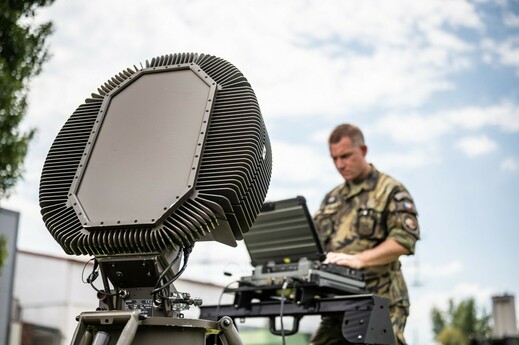 Radar od pardubické společnosti ELDIS ve službách české armády.