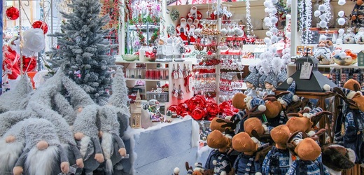 Vánoční centrum v Hornbachu.